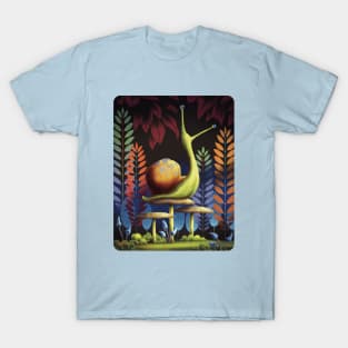 Snail In The Woods T-Shirt